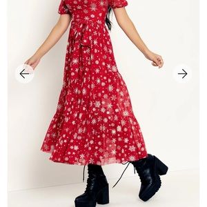 Limited Edition Black Milk Beautiful Christmas dress size xs